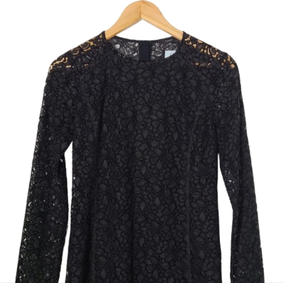 Aritzia Talula Barnum Black Lace Mini Dress Women's Size 6 - Picture 3 of 14